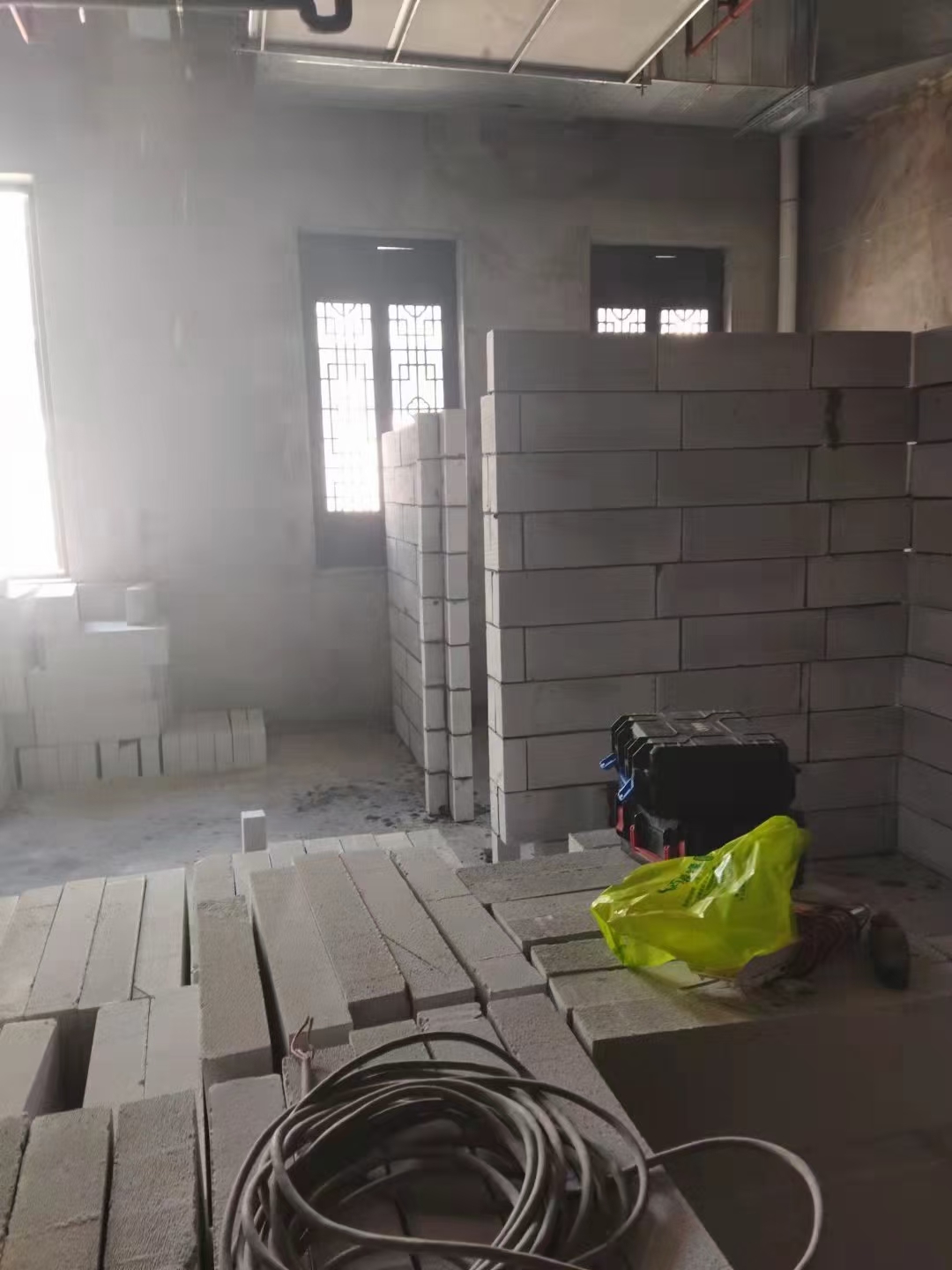 轻质砖隔墙场景图